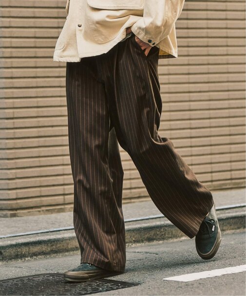 TRツイル ワイドイージーパンツ