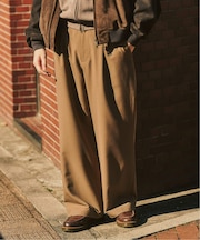 TRツイル ワイドイージーパンツ