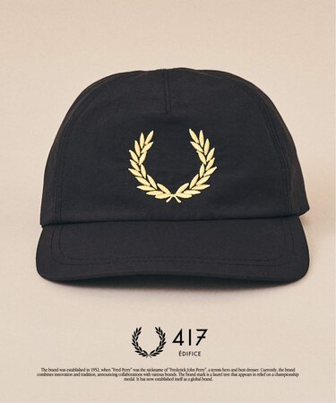 FRED PERRY / フレッドペリー417別注 Bold Branding キャップ