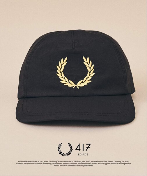 FRED PERRY / フレッドペリー417別注 Bold Branding キャップ