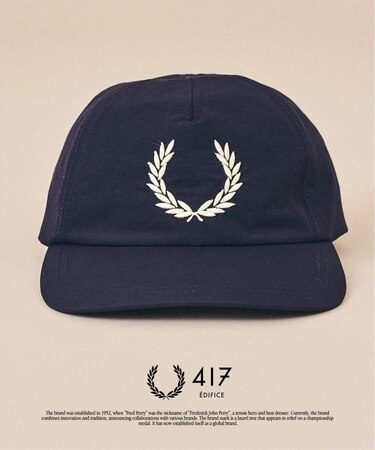 FRED PERRY / フレッドペリー417別注 Bold Branding キャップ