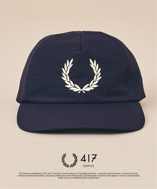 FRED PERRY / フレッドペリー417別注 Bold Branding キャップ