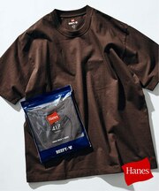 【Hanes × 417 EDIFICE】別注 BEEFY CREW NECK T-SHIRT（MODERN FIT）
