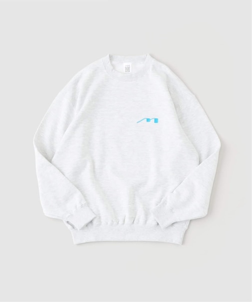 【Mosey × 417】 BACK PHOTO C/Nスウェット