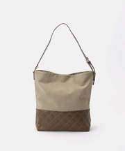 SLOBE IENA ポーチ付きキルティングバッグ