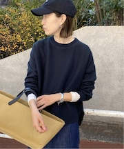 《セットアップ対応可/追加4》コットンダブルフェイスプルオーバー