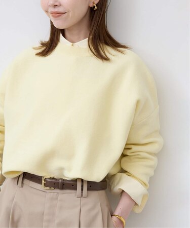 《セットアップ対応可/追加4》コットンダブルフェイスプルオーバー