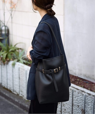 《追加5》SLOBE ベルトスクエアトートバッグ