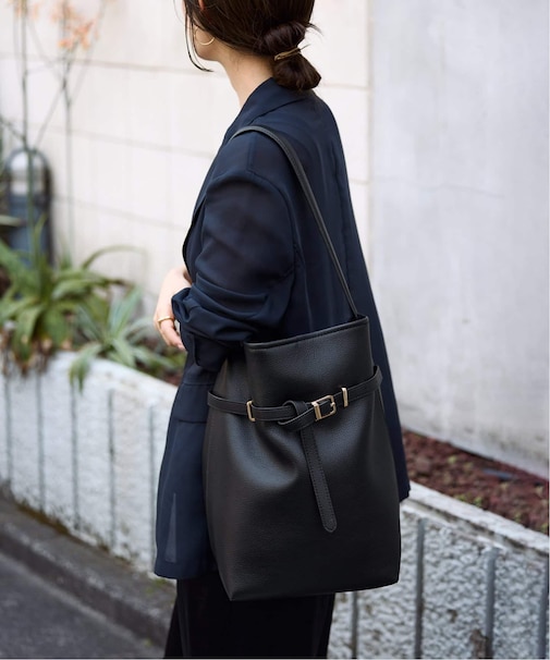 《追加5》SLOBE ベルトスクエアトートバッグ