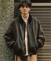 デニム ジップヨークジャケット