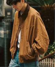 デニム ジップヨークジャケット