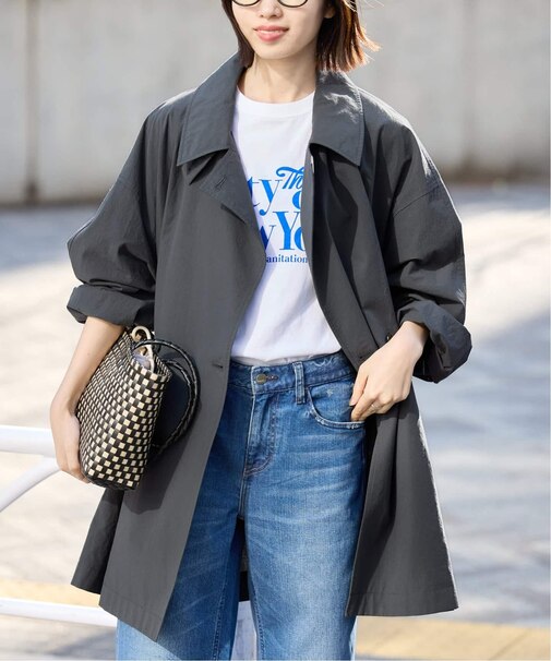 《追加》コットンニュアンストレンチコート