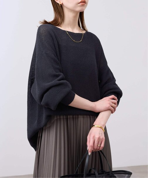 《追加》リネン混畦ニット