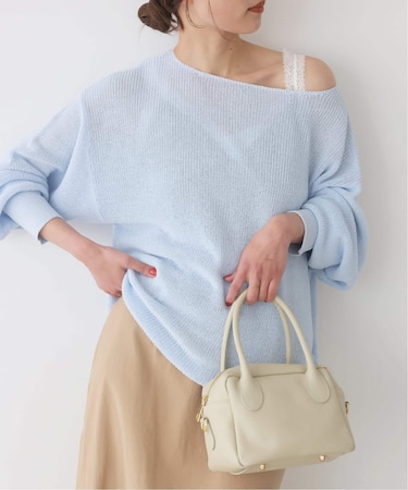 《追加》リネン混畦ニット