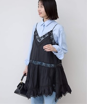 リバーレースキャミワンピース