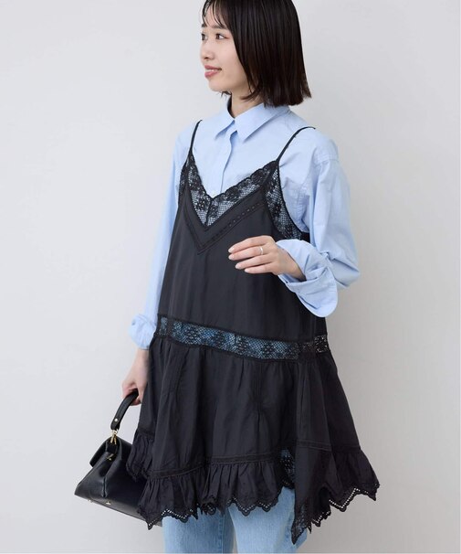 リバーレースキャミワンピース