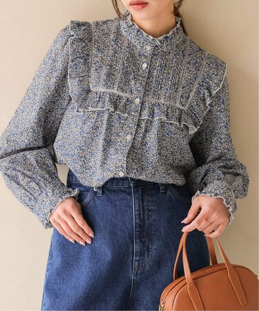 Petit Flower フリルブラウス