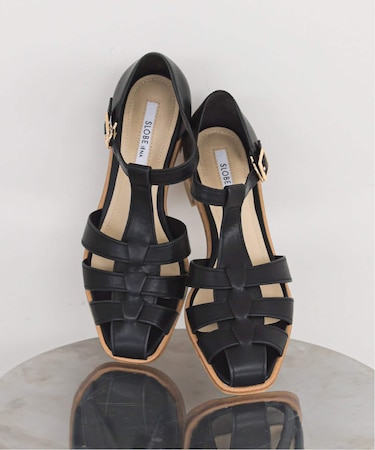 《追加》SLOBE レザーグルカサンダル