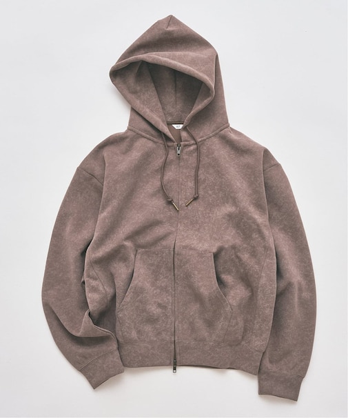 スプレーダンボール ジップパーカー