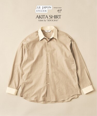 【SIDOGRAS / シドグラス】LE JAPON ATELIER Akita シャツ