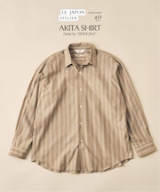 【SIDOGRAS / シドグラス】LE JAPON ATELIER Akita シャツ