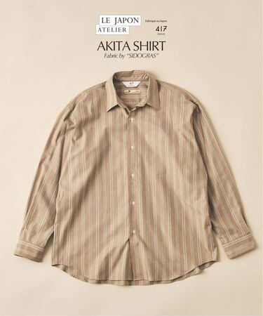 【SIDOGRAS / シドグラス】LE JAPON ATELIER Akita シャツ