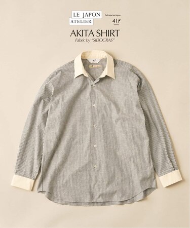 【SIDOGRAS / シドグラス】LE JAPON ATELIER Akita シャツ