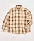 オンブレーチェック レギュラーシャツ