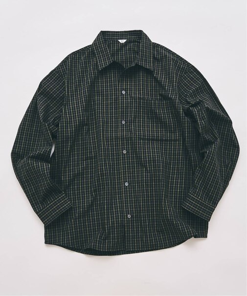 マイクロチェック  シャツ