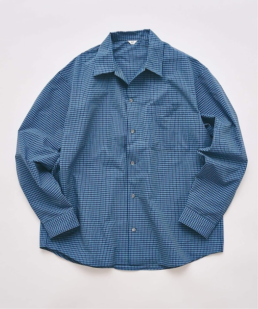 マイクロチェック  シャツ