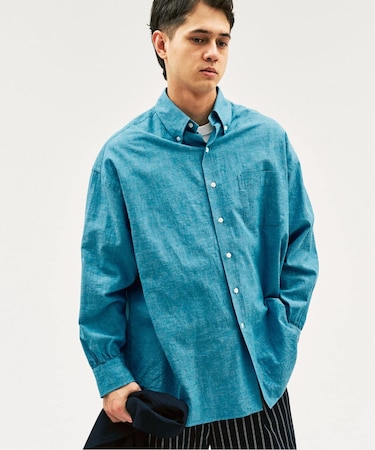 【MOONLIGHT CLOTHING】 BIG B.D Chambrayシャツ