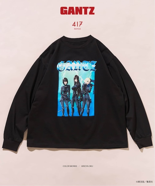GANTZ / ガンツ 417別注 COLORWORKS L/S Tシャツ