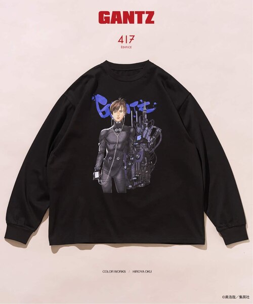 GANTZ / ガンツ 417別注 COLORWORKS L/S Tシャツ｜フォーワンセブン