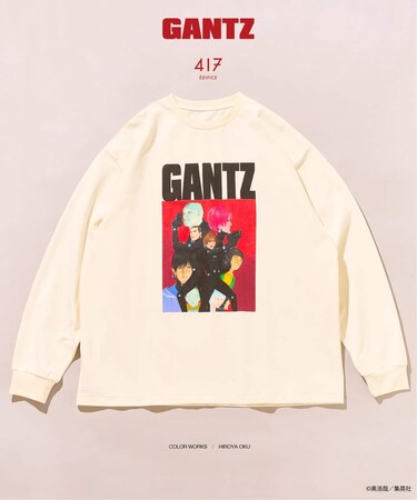 GANTZ / ガンツ 417別注 COLORWORKS L/S Tシャツ