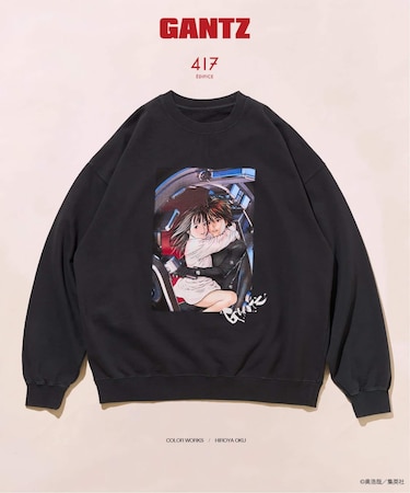 GANTZ / ガンツ 417別注 COLORWORKS スウェット
