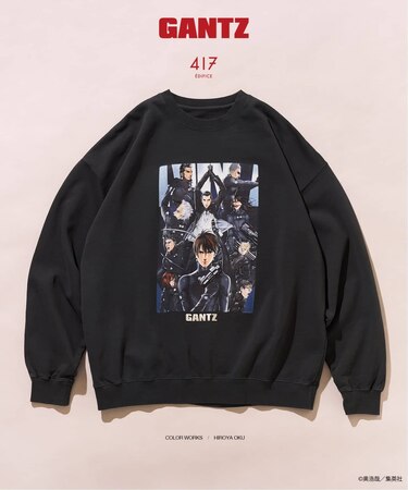 GANTZ / ガンツ 417別注 COLORWORKS スウェット