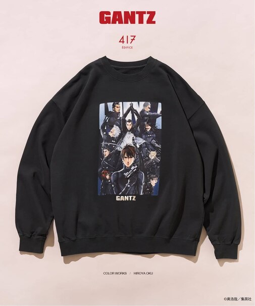 GANTZ / ガンツ 417別注 COLORWORKS スウェット