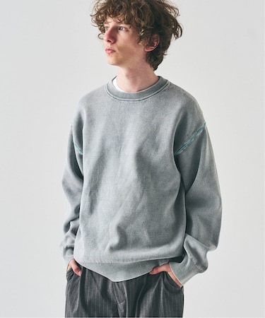 フェイドカラー ニットクルー