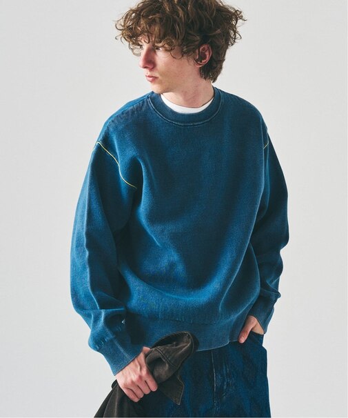 フェイドカラー ニットクルー