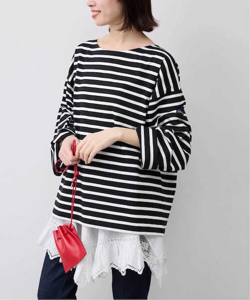 LE MINOR/ルミノア SLOBE別注 ビッグボーダロンTEE