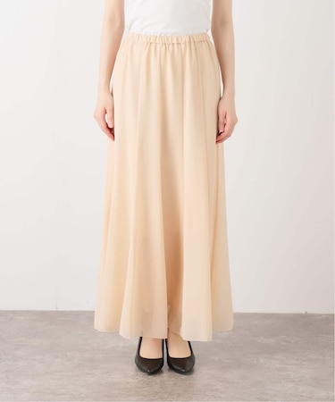 シフォンレイヤースカート