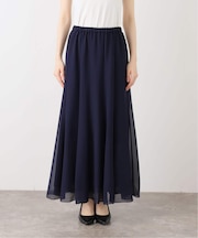 シフォンレイヤースカート