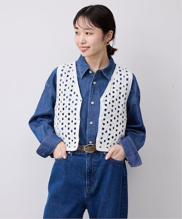 エンブロイダリーベスト