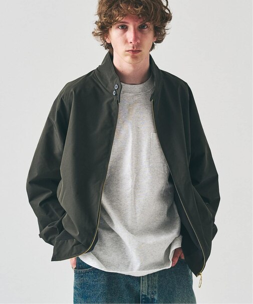 ツイルハリントンジャケット