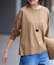 《シリーズあり》コットンキュプラプルオーバー