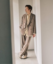 TRダブルワイドセットアップ ”ジャケット1点+パンツ1点” の2点セット