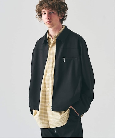 TRツイル ジップブルゾン