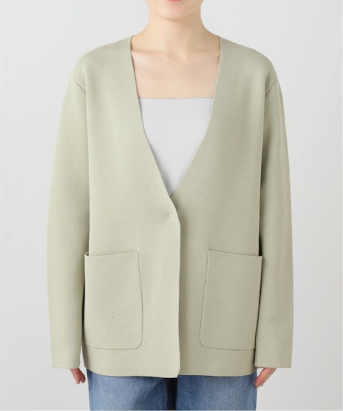 COMATEXツイードノーカラージャケット◇｜フォーワンセブン