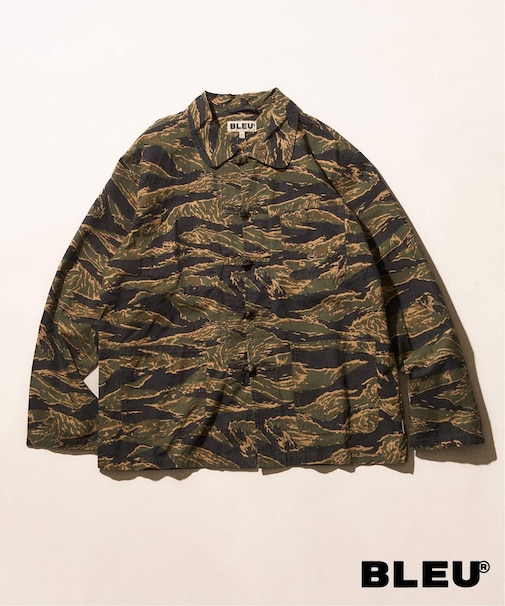 【BLEU DE CHINE STORE】SHANGHAI JACKET CAMO