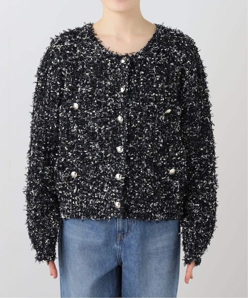 ニットツイードジャケット｜フォーワンセブン スローブイエナの通販